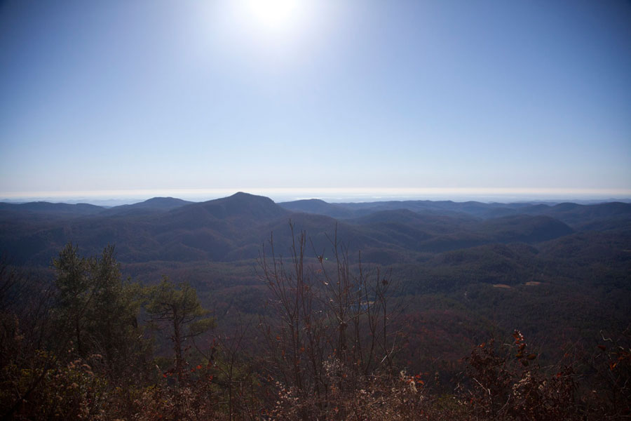 Whiteside Mountain View