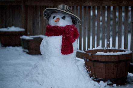 Snowman On Deck, Sapphire, NC